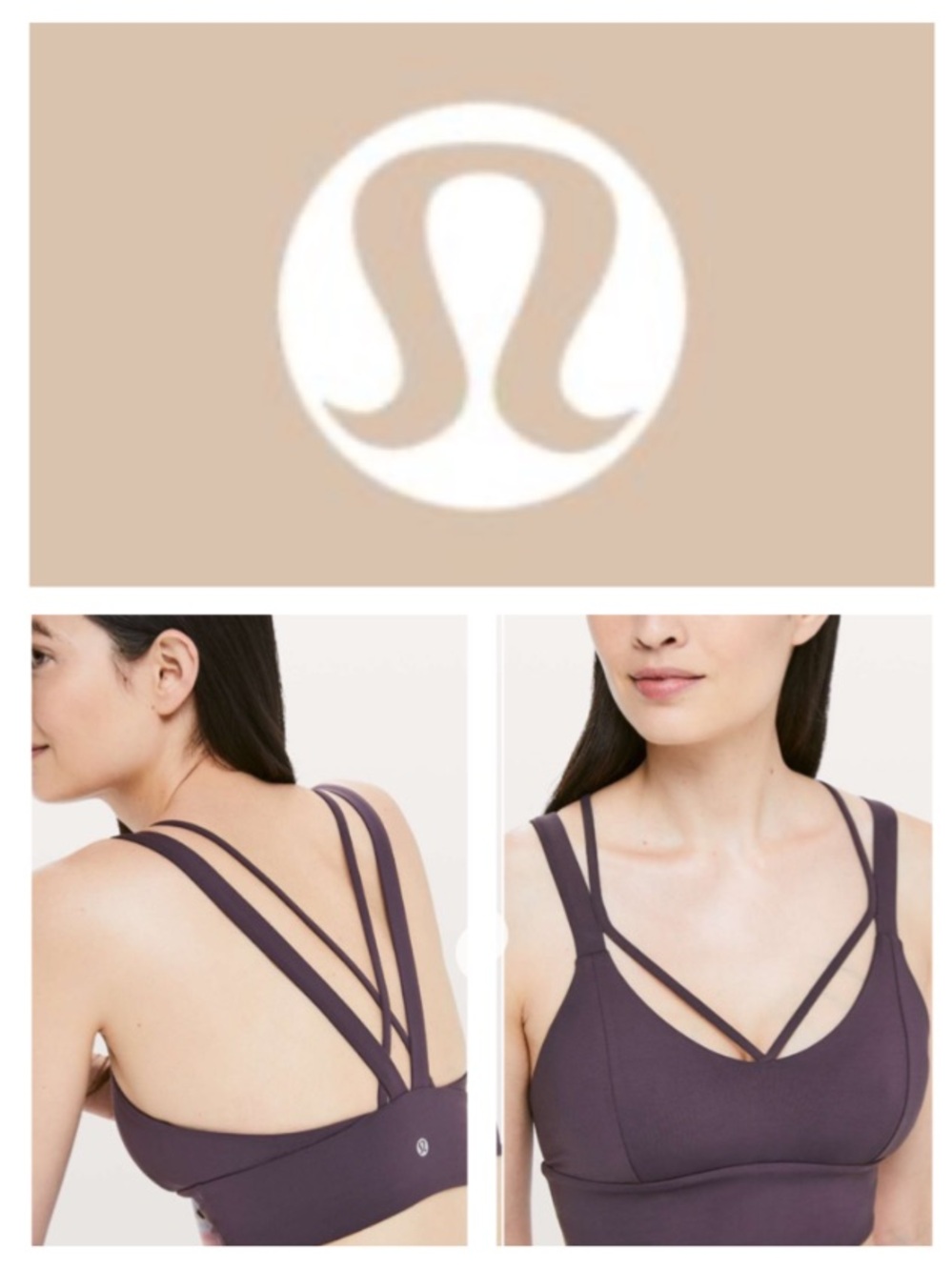 Lululemon Pushing Limits Bra *Light Support For C/D Cup in
‘Cyber’